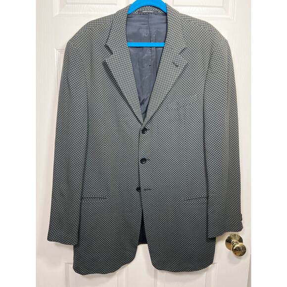 Armani Colezioni Made in Italy Designer Collection Blazer 46 Sophisticated - Picture 2 of 9
